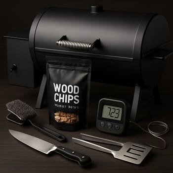 Peşəkar səviyyədə qril və smoker dəsti