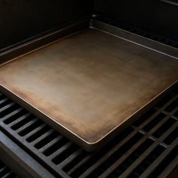 Pinco stilində qril üçün düz metal panel